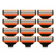 Genuine M5 Razor Blades Shaver Replacement Cartridges 5-Blade + Trimmer 3-Pack