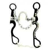 Cowboy Tack Tyler Magnus Level 3 Chain C Port Bit