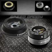 NRG STEERING WHEEL HUB+GEN 2.0 BLACK QUICK RELEASE KIT FOR MR2/SUPRA/SCION tC (for: Toyota)