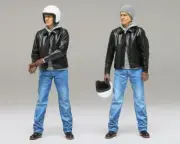 Tamiya 1/12 Street Rider Model Figure Kit [TAM14137]