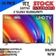 BRAND NEW TCL 55P745 55'' 4K UHD Google TV Dolby Vision/Atmos Hey Alexa RPP,$999