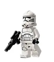 Lego Star Wars Clone Trooper (Phase 2) - Nougat Head sw1319 From Set-No: 75372