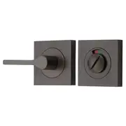 Accessibility Privacy Turn with Indicator Square Signature Brass