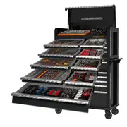 GEARWRENCH 531 Piece Combination Tool Kit + 43" Tool Chest & Trolley