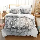 Bohemian Style Bedspreads Mandala Pattern Quilt Cover Home Bedding Cover Set 19