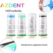Dental Micro Disposable Applicators Tips Micro Brush Cleaning 4 Barrels/Box