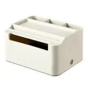 Tissue Storage Box,Study Table Organizer with Draw,Remote Holder Tissue9386