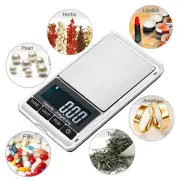 New 500g 0.01 DIGITAL POCKET SCALES JEWELLERY ELECTRONIC 10 milligram micro gm