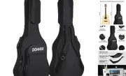 36 Inch Acoustic Guitar Case, 0.4 Inch Thick Padding Sponge 600D Ripstop
