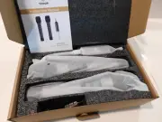 Tonor TW630 Wireless UHF Silver Microphone with Rechargeable Receiver Brand New