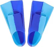 BESPORTBLE 1 Pair Swim Fins Flippers Foot Fins Diving Swimming Fins Swimming Fins Flipper Freediving Fin Kids Swim Training Fins Travel Swimming Fins for Men Silica Gel Major Child