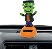 Biniveil Bobble Head for Car - Halloween Bobble Shaking Head Zombie Figurines,Funny Statue Dancing Toy Ghost Creative Interior Decor for Center Console Desk House
