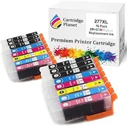 Cartridge Planet 16 Pack (6BK,2C,2M,2Y,2LC,2LM) Compatible Ink for Epson 277XL for Epson Expression Photo XP-850 XP-860 XP-950 XP-960 XP-970