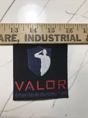 Valor Biker Patch ( Military)