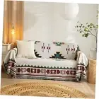 Aztec Couch Cover Blanket Boho Living Room Furniture Covers Farmhouse Home
