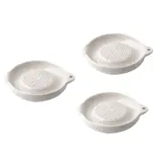 3 Pcs Garlic Mincer Plate Grips Press Food Supplement Grinder