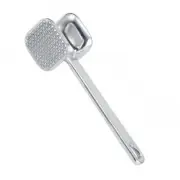 Winco Two Sided Square Headed Meat Tenderizer, Aluminum, 10.5" Length | 1 Each