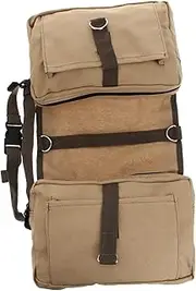 Angoily Multi-Use Dog Hiking Saddle Bag Side Pockets and Adjustable Straps for Camping Travel