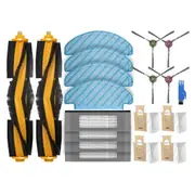 For DEBOT OZMO T8+ / T8 / T8 Max / N8 Plus / N8 Pro Main Side Brush Hepa Filter Mop Dust Bags Acces