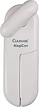 Culinare C10015 MagiCan Tin Opener | White | Plastic/Stainless Steel | Manual Can Opener | Comfortable Handle for Safety and Ease