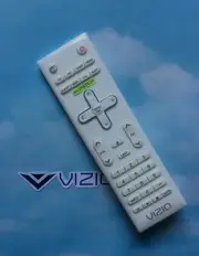ORIGINAL VIZIO TV REMOTE M260VA, M190VA, M220VA, M260VA, M190VA,SNOW WHITE VR10,