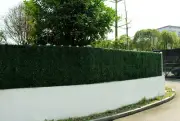 Showroom Display Wall Garden Artificial Plants Interlocking per Tile 50cm x50cm