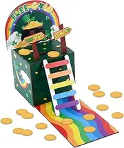 St. Patrick's Day Leprechaun Trap Kit, St. Patrick's Day DIY Craft Kit St. Patrick's Day Wood Craft Leprechaun Kit to Make A Trap to Catch A Leprechaun, St Patricks Day Decorations Toys Gifts for Kids
