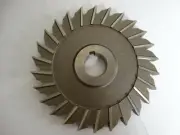 F&D Straight Tooth Side Mill Cutter - HSS - 7" Dia x 11/16" Wide x 1-1/4" Hole