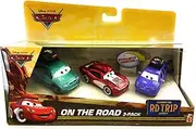 [Disney] Pixar Cars On The Road 3-Pack Featuring Cruisin' Lightning McQueen, Van, Mini with Luggage Carrier