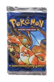 WOTC Pokemon Base Set 1 Unlimited Booster Pack UNWEIGHED UNSEARCHED Charizard Ar