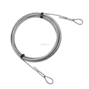 11.75 ft Skeleton Part U Replacement Tether Cable Guy Wire Fit Coated Home Depot