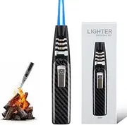 Electric Lighter, Lighter Electric Plasma, Electric Lighter,Powerful Firepower Adjustable Dual-Arc Torch Lighter (E)