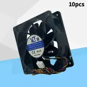 10x Antminer 6000 RPM Cooling Fan S19 L3+S17 Pro S19 Pro S19j Pro Black
