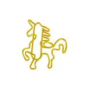 Kawaii Unicorn Shape Mini Metal Paper Clips Bookmark Pin Stationery Office School Supply Memo Clips Decorative