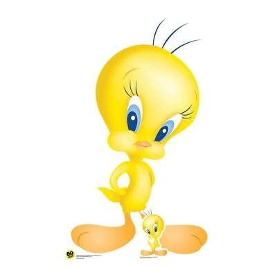 Tweetie Pie 80th Anniversary Cardboard Cutout with Free Mini Official Standee
