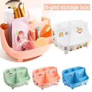 Multi Grid Penholder Large Capacity Stationery Box Cute Table Storage Box