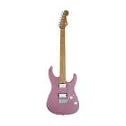 Charvel Pro-Mod DK24 HH 2PT Electric Guitar, Caramelized Maple FB, Burgundy Mist