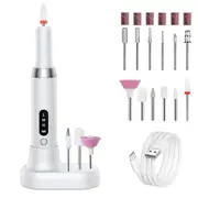 Electric Nail Polisher 2 in 1 Drill for Smooth Manicure and Gentle Dead Skin Removal
