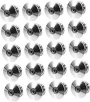 TEHAUX 20pcs Flat Buckle Tie Tack Enamel Pin Locks Daily Use Pin Clutch Locking Pin Clasp Pin Locking Back Biker Pin Locks Locking Pin Keepers Metal Pin Backs Badge Copper