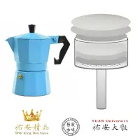在飛比找蝦皮購物優惠-摩卡壺淬取黑咖啡專用分水過濾網組 極致平衡BIALETTI 