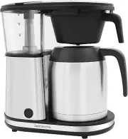 8 Cup Drip Coffee Maker Machine, One-Touch Pour Over, Auto Pause Brewing with St