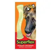 Fido Superflex Bone Dog Dental Chew Toy Beef - 4 Sizes