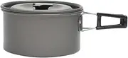 Abaodam 1 Set Foldable Camping Cookware Lightweight Non Stick Cooking Pot for Outdoor Activities for Backpacking Picnics and Travel Durable High Temperature Resistant Material