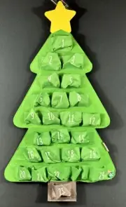 Hallmark Itty Bitty's Countdown to Christmas Tree Lights Sounds Advent Calendar