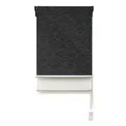 Windoware 150 x 240cm Charcoal Boston Textured Day Night Roller Blind