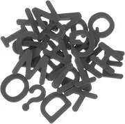 COSMEVIVI 1Set Foam Letter Magnets Eva Magnetic Letters for Learning Strong Adhesion for Whiteboards Home Decor Safe Gentle Educational