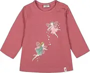 [SALT AND PEPPER] Girls B.Girls Ls Print Faries Baby and Toddler T-Shirt Set, Heather Rose, 80