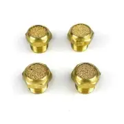 SAAS Diff Breather Filter Brass Screw In 1/8 BSP Pack of 4 (DBC08)