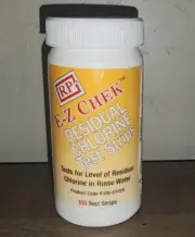 RPC E-Z Chek Residual Chlorine Test Strips 100 Strips.