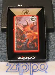 ZIPPO ANNE STOKES COLLECTION Lighter FIRE DRAGON Red 46690 New MINT IN BOX